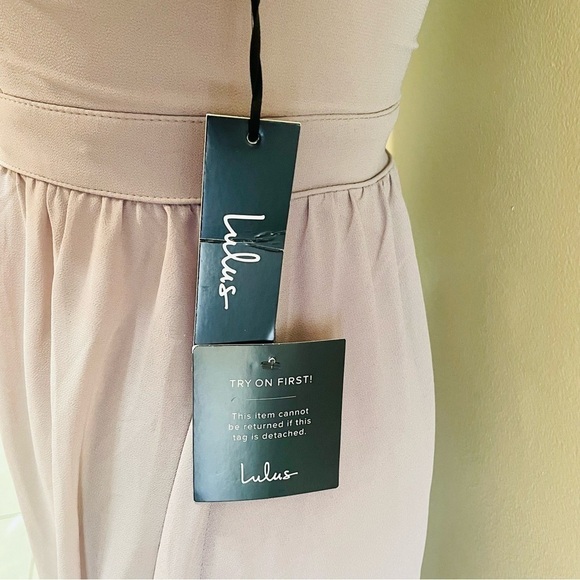 Lulu’s Mauve Maxi Dress XS X-Small NWT NEW! - Picture 4 of 9